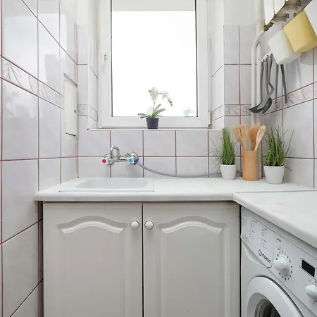 Appartamento Przytulne W Centrum Warszawy Z Widokiem Na Miasto, Wanna I Balkonem By Rent Like