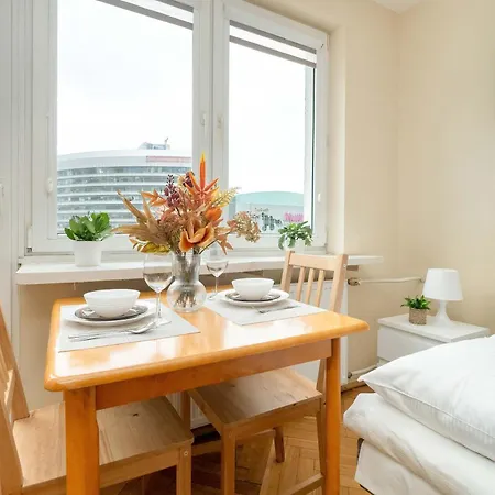 Przytulne W Centrum Warszawy Z Widokiem Na Miasto, Wanna I Balkonem By Rent Like