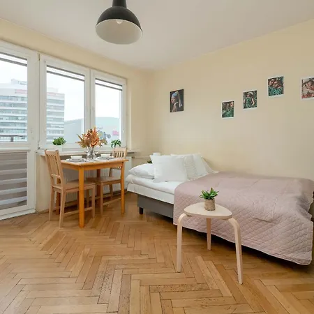 Appartamento Przytulne W Centrum Warszawy Z Widokiem Na Miasto, Wanna I Balkonem By Rent Like