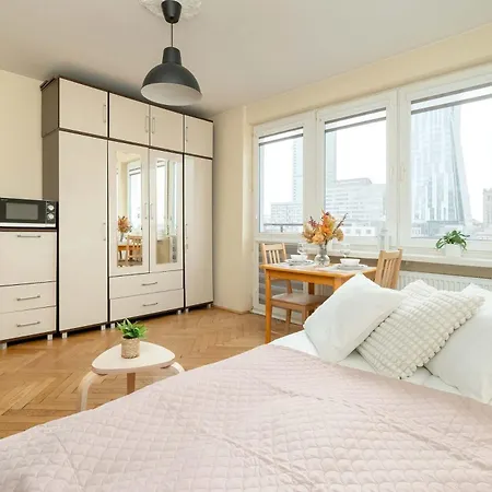 Przytulne W Centrum Warszawy Z Widokiem Na Miasto, Wanna I Balkonem By Rent Like Appartamento *